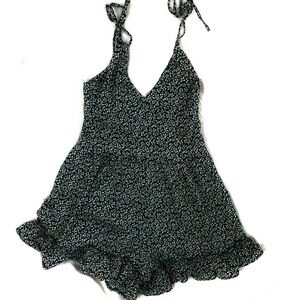 INTO Romper Floral Print